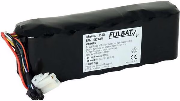 Літієва батарея 25,6 В 6 Аг (LiFePO4) FB560613