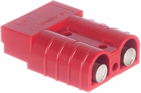 Штекер 50A червоний LASB50RED