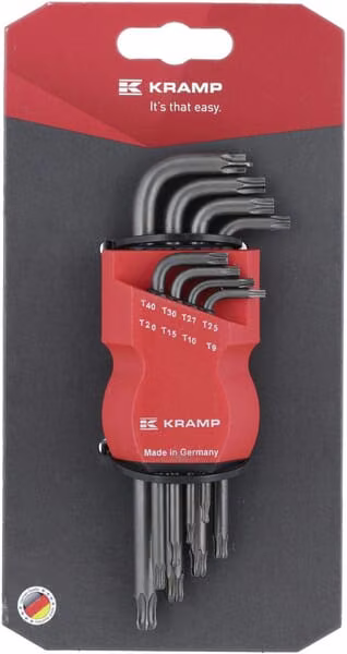 Набір ключів Torx® TX 9-40 8 шт 1809015010KR