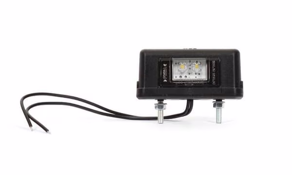 Ліхтар підсвітки номерного знака LED компактний, кабель 2m LA410032M