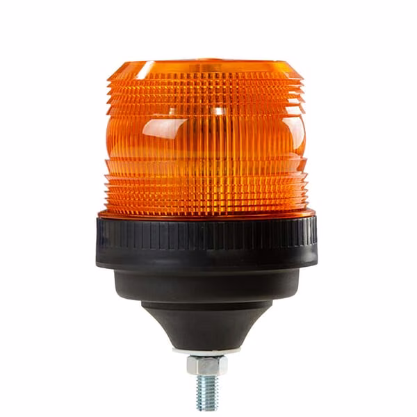Маячок LED, 12-24V, бурштиновий, гнучкий на 1 болт, ECCOLED BRONZE ECCO EB5011A