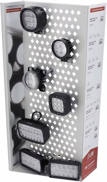 Торговий стенд для LED ліхтарів, підходить для VALTRA DISPLEDVA1