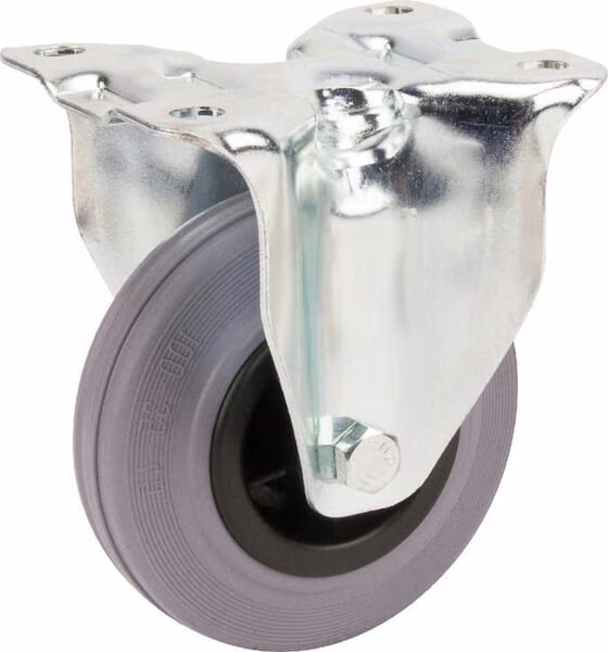 Колесо ролика жорстке, гумове колесо: кг, Tente 3478PIR100P62