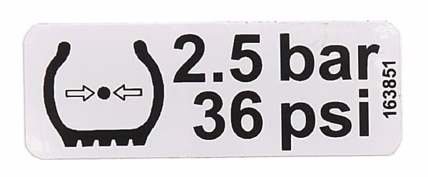 Fella Наклейка "2,5 БАР". 163851