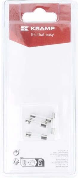 Запобіжник 2А x 20мм, скляний (4шт) KRSI23504P04B
