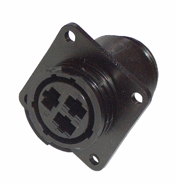 Корпусна розетка, 3-конт., R-гніздо, CPC AMP206425