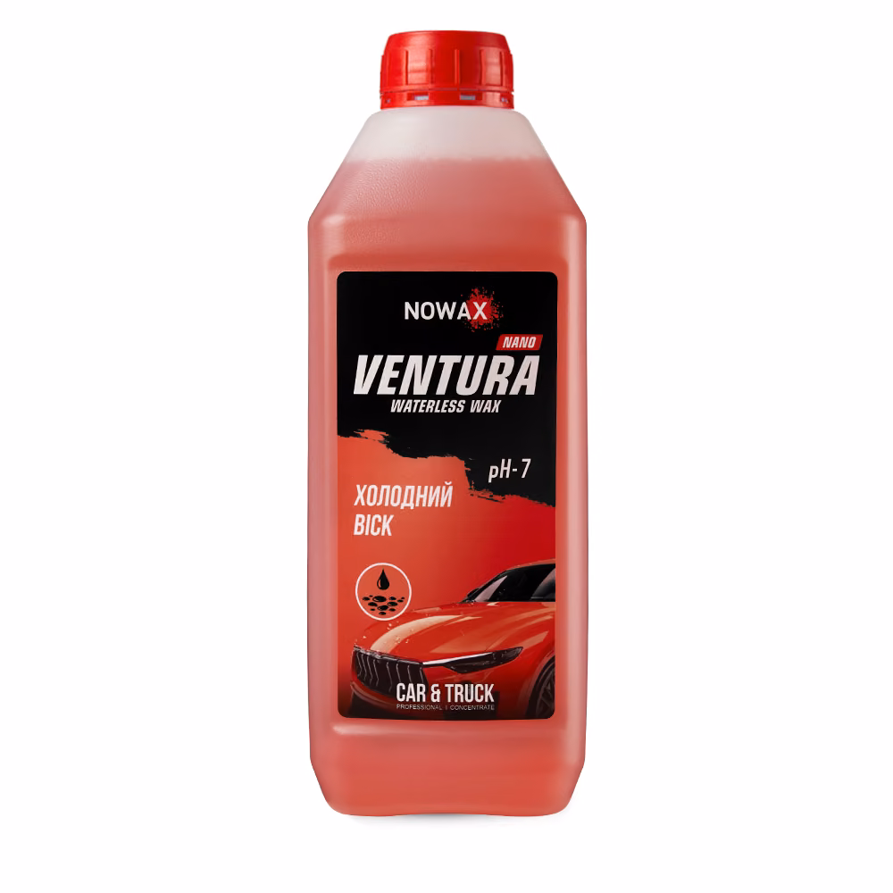 Холодний віск NOWAX VENTURA NANO WATERLESS WAX NX01136 суперконцентрат, 1 л NX01136