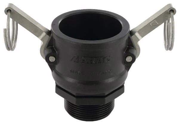 Поліпропілен із зовнішньою різьбою Camlock Type B 1 1/2". 18106B