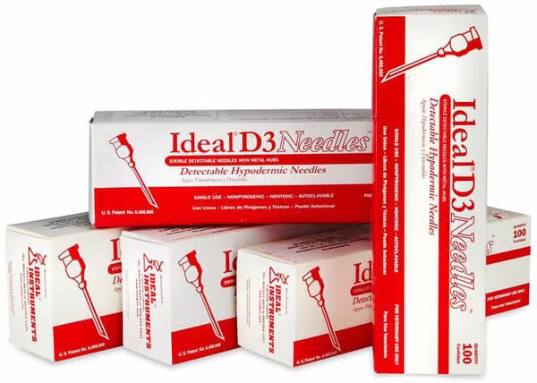 Голка Ideal D3 0,9x13 мм, алюмінієва втулка, 100 шт SA9412AL
