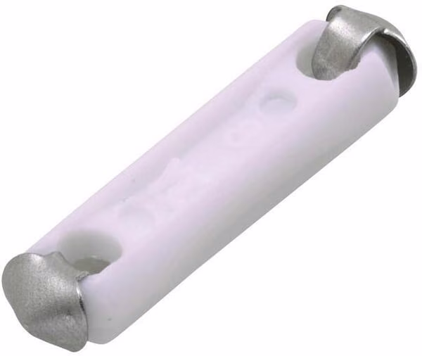 Запобіжник Torpedo 8A Довжина 25 мм білий Упаковка 100x Hella 8JS025889003