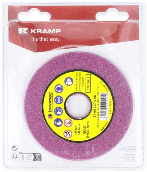 Точильний камінь, діаметр 105мм x 3.2мм, 22 (1шт) KGFGP015145P01B