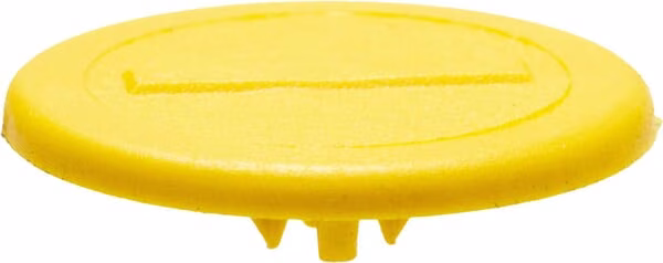 Кольоровий кліп жовтий - IDGM