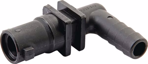 Коліно тримача насадки 3/8" 9,5 мм, Hosetail Teejet 18638111540NYB
