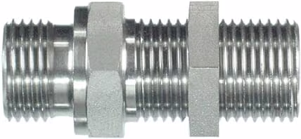 Прямий перехідник перегородки M/M BSP SS VNBS16SS