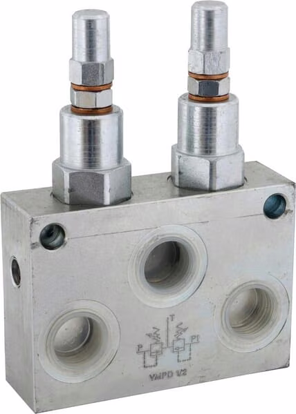 Хлипак перепускний здвоєний VMPD, G3/8 C056V0732