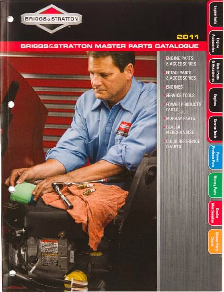 Каталог запасних частин Briggs & Stratton MS4185