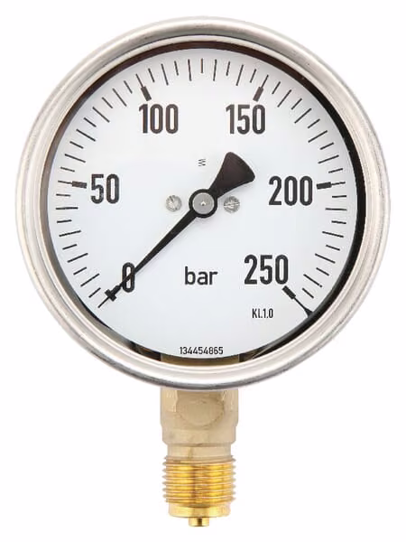 Манометр Ø100 0-250 бар 1/2 "