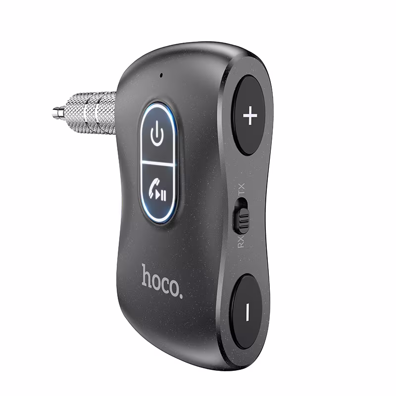 Ресівер Hoco E73 Pro Journey AUX BT audio receiver/transmitter, black star HC-E73-Black