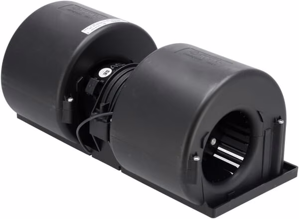 Подвійний вентилятор 12V, 011-A54/2C/I-22 RA(1) 3VCV4 SX. S.E CAVO MASSA 30004516D