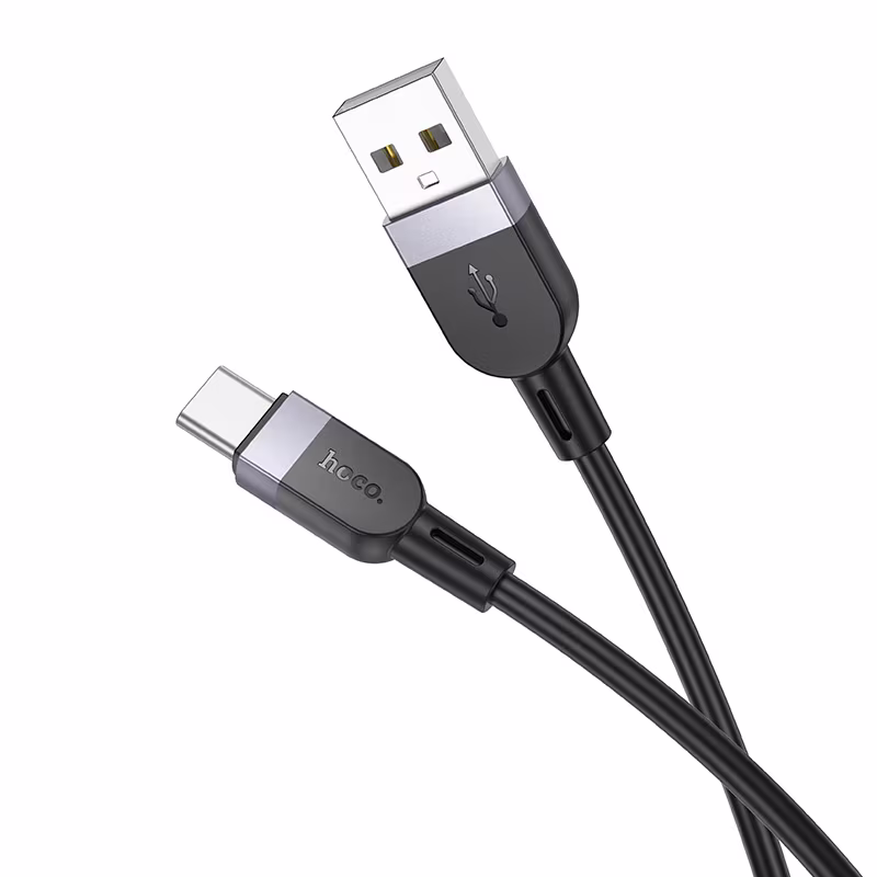 Кабель Hoco X109 Energy silicone charging data cable Type-C (L=1м) чорний HC-X109-UC-1m-Black