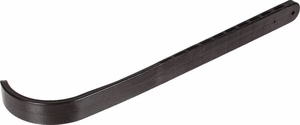 Пластиковий салазок HDPE чорного кольору 942280