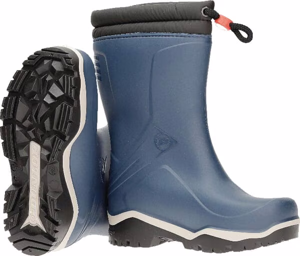 Черевики дитячі синьо-чорні, розмір 12, Wellingtons Blizzard Dunlop