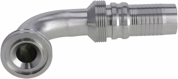 Обтискна муфта 4SH-DN32 з фланцем Ø47,6мм 90° SFSH321690G2