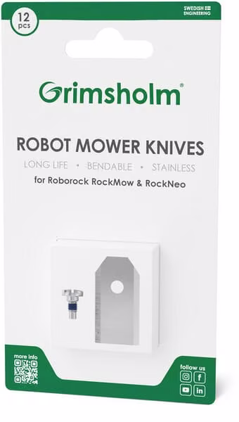 Леза для Roborock RockMow серій S та Z, (12 шт.) FGP1198