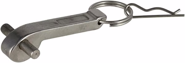 Ручка для муфти Camlock 1 1/4" - 2 1/2", включаючи кільце та штифт HCN100DN3265H
