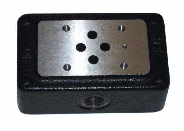 03 підплитна плита, порти A+T+B+P, 3/8" ES3D38L1