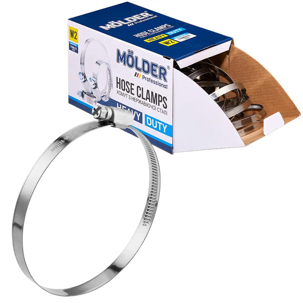 Хомути Molder 80-100/W2, 9мм, 100 шт MA40100 MA40100