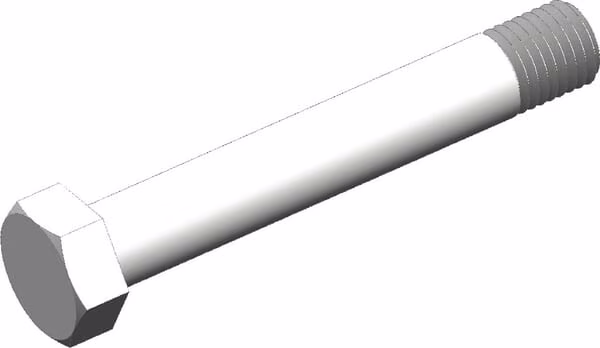Болт із шестигранною головкою M20x130