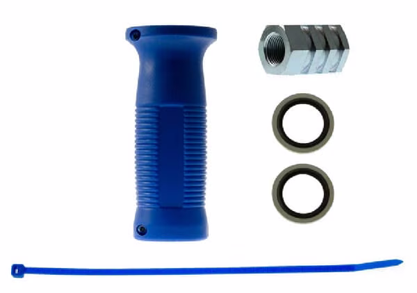 Синя ручка з муфтою M/F 1/2" BSP 41400001192