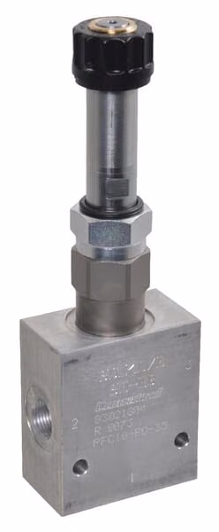 Розподільний клапан 3-ходовий з компенсацією тиску, NO 3/8" PFC10PO350000BSE3B