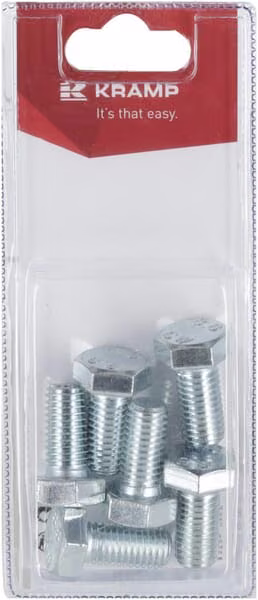 Болт M12 x 25мм, 8.8 (6 шт.) KR9331225P06B