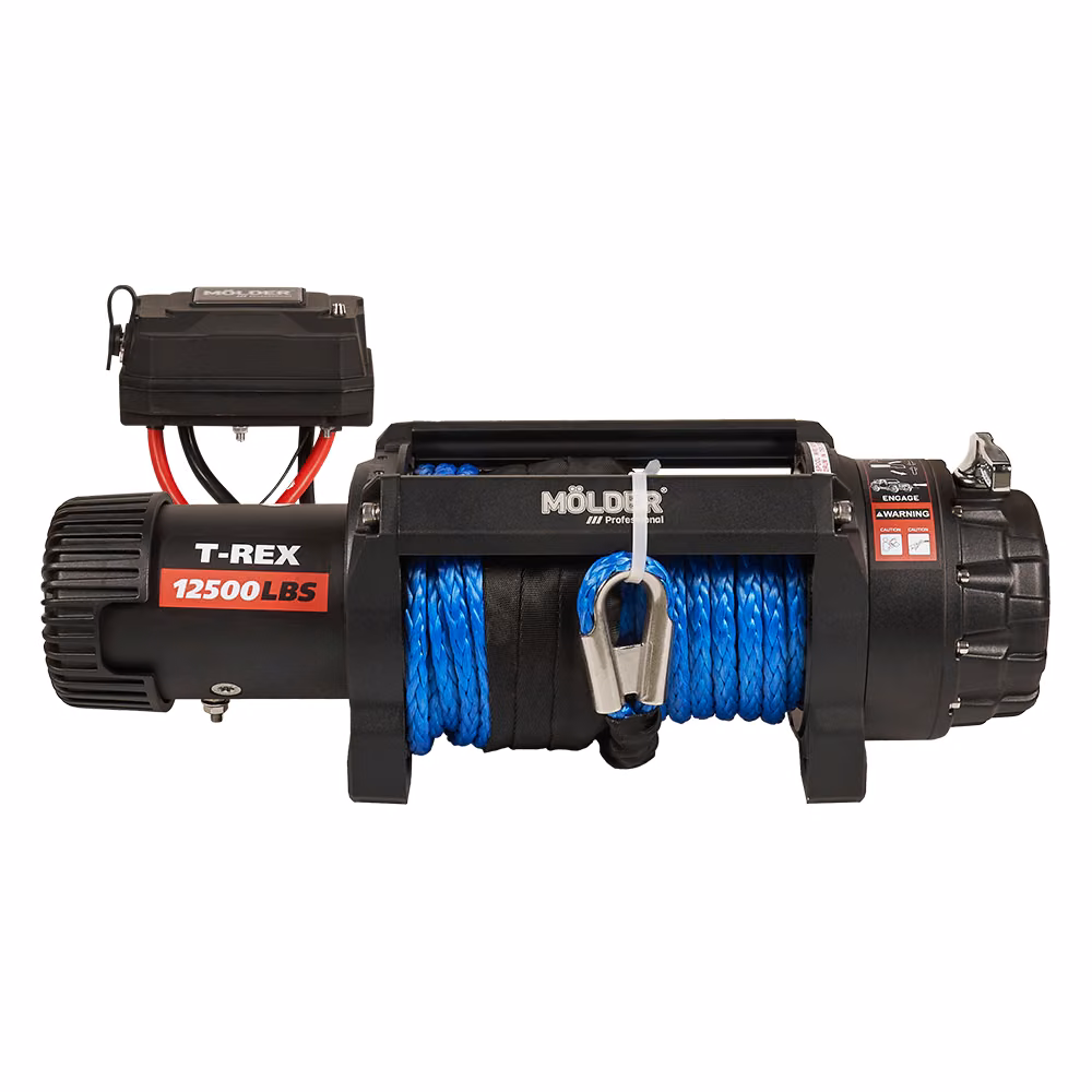 Лебідка MOLDER T-REX 12500lbs (6.0hp/4.4kw; 262) синтетичний трос MA22126 MA22126