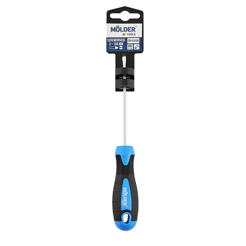 Викрутка Molder MT32002 шліцева SL3x100mm MT32002