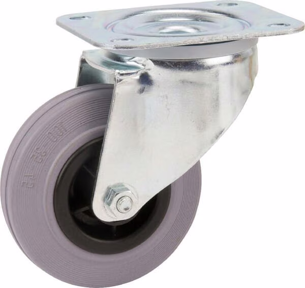 Колесо ролика жорстке, гумове колесо: кг, Tente 3470PIR100P62