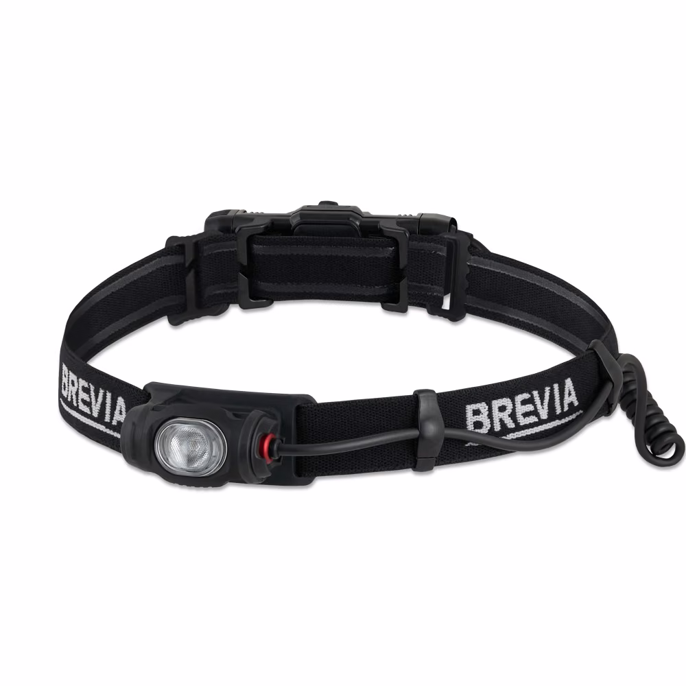 Ліхтар налобний Brevia 500Lm, 2600mAh micro-USB, IP64, заднє світло 14500FAX1 14500FAX1
