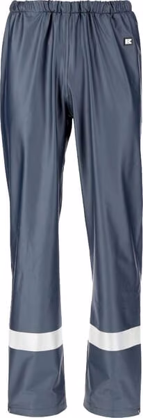 Дощові штани водонепроникні, унісекс, 2XS, W26-30", сині, Protect by Kramp