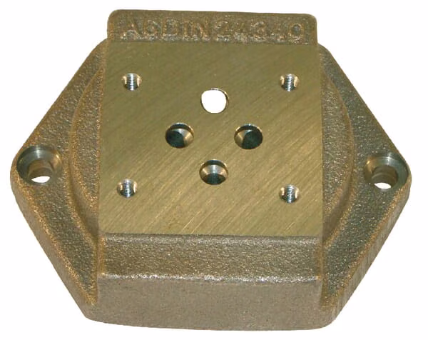 03 Нижня плита, нижній порт 3/8" NW6L