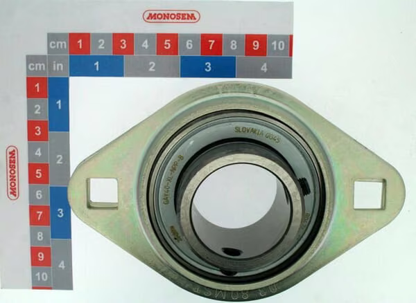 Підшипник з 2 отворами для кріплення d40 металевий корпус raty40 ref 0008844480r000 schaeffler 10161075