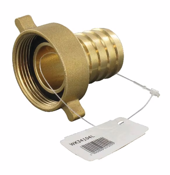 Наконечник шланга 1 1/4" із гвинтовою кришкою 1 1/2". WK34104L