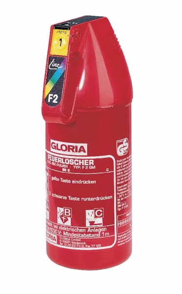 Вогнегасник порошковий, 2kg FLP2G