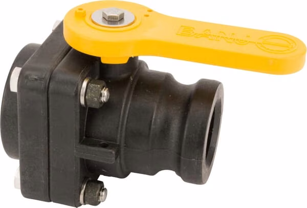 Кульовий кран 2-ходовий 2" BSP внутрішня різьба x 2" Camlock зовнішня VSF200B