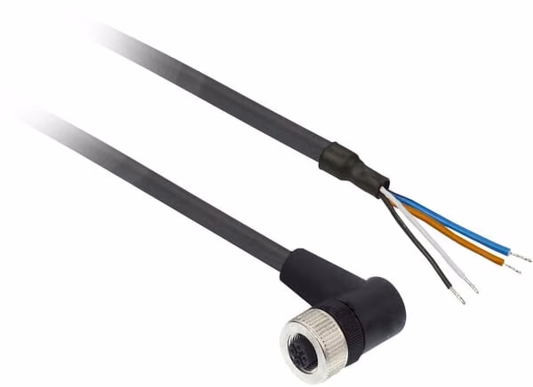 Кабель датчика M12 4-p 10м XZCP1241L10