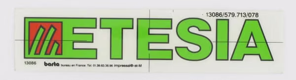 Наклейка Etesia