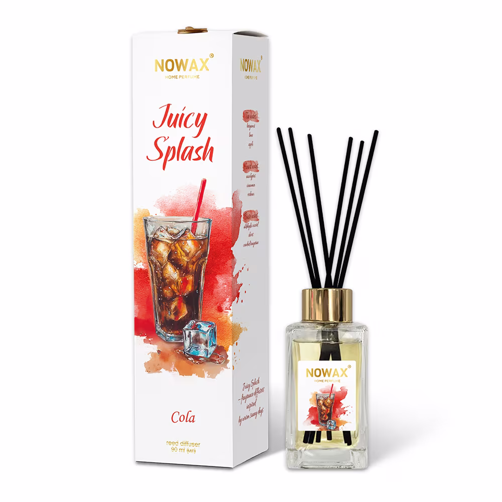 Аромадифузор з паличками Nowax Juicy Splash - Cola 90мл, NX00170