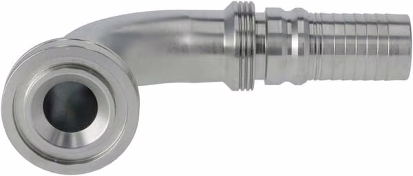 Обтискна муфта 4SH-DN25 з фланцем Ø47,6мм 90° SFSH251690G2