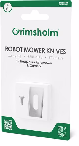 Леза для Husqvarna Automower, Turn-around, (9x) FGP104